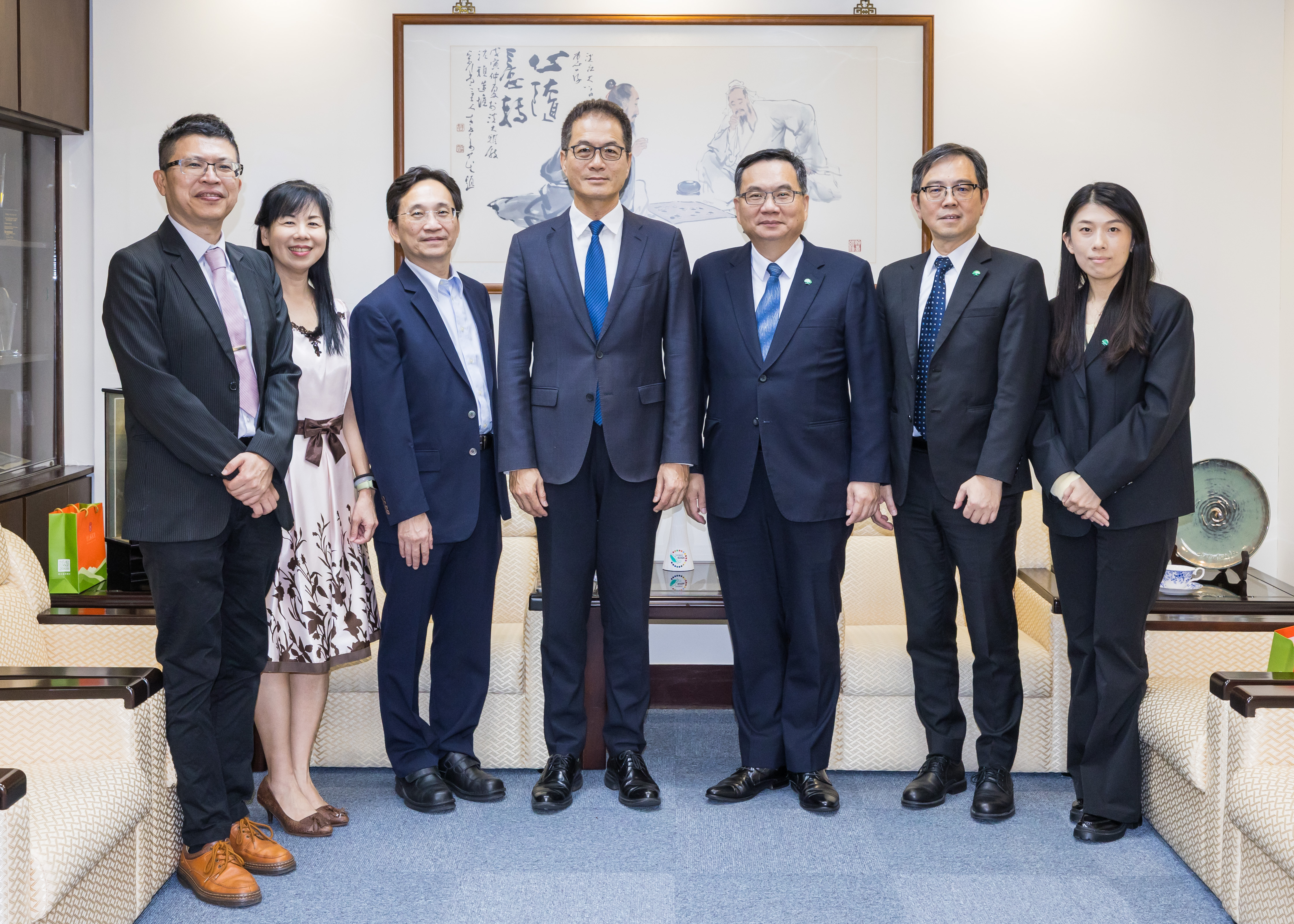 Tamkang University Department of Risk Management and Insurance & Cathay Financial Holdings Industry–Academia Cooperation and Signing Ceremony